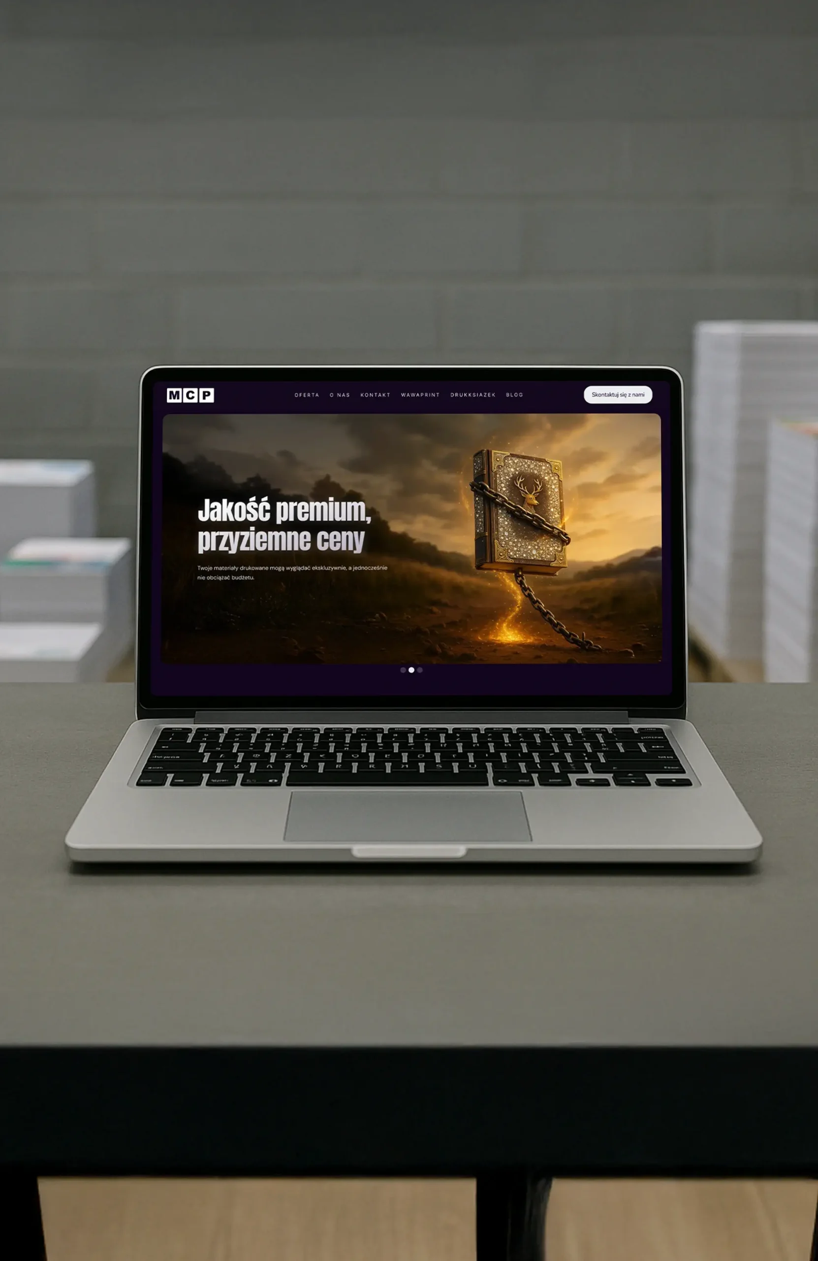 PKMarketing Portfolio | Strony Internetowe | Mazowieckie Centrum Poligrafii 5